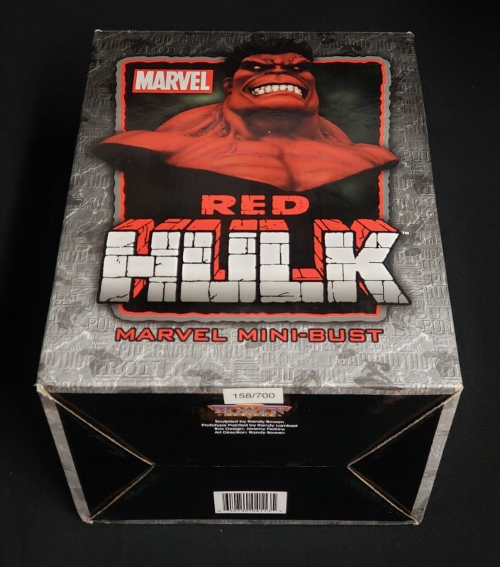 Red Hulk Marvel Mini-Bust 2011 Bowen Designs 158/700