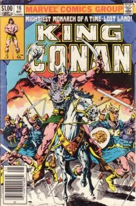 King Conan #16 (Newsstand) FN ; Marvel