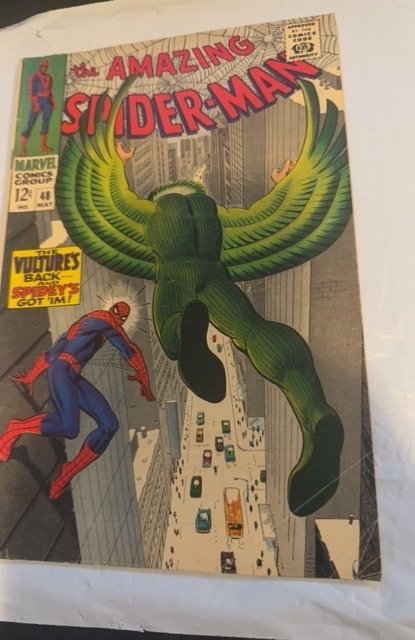 The Amazing Spider-Man #48 (1967)vs the vulture vg/Fn