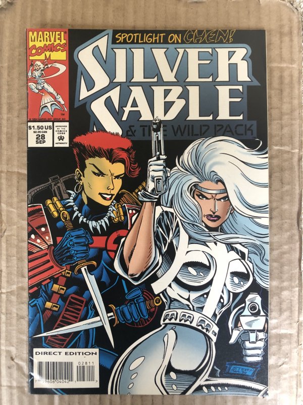 Silver Sable and the Wild Pack #28 (1994)