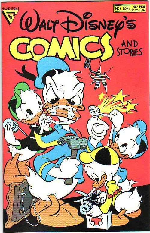 Comics and Stories, Walt Disney's #536 (Feb-89) NM Super-High-Grade Donald Du...