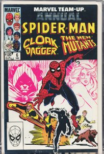 Marvel Team-Up Annual #6 (1983) New Mutants