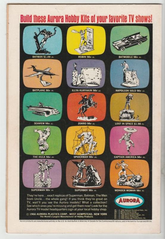 Doom Patrol #108 (Dec-66) VG+ Affordable-Grade Proffesor, Negative Man, Elast...