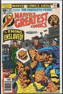 Marvel's Greatest Comics #73 (1977) Fantastic Four