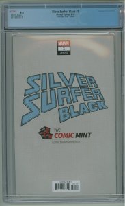 Silver Surfer: Black #1 Comic Mint Virgin Edition (2019) CGC 9.6!