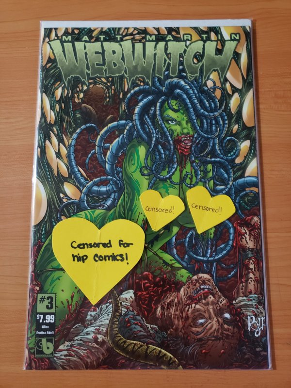 Webwitch #3 Alien Erotica Adult Variant Cover