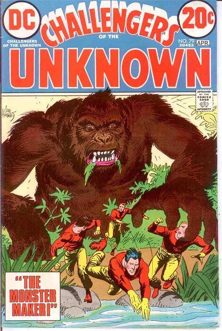 CHALLENGERS OF THE UNKNOWN 79 VF April 1973 COMICS BOOK