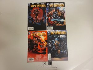 4 Wetworks Wildstorm Comic Books #1 2 3 4 60 TJ16