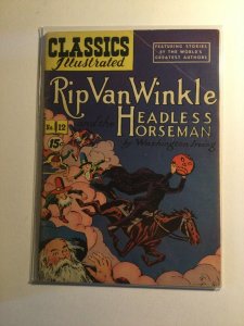 Classics Illustrated 12 Very Good Vg 4.0  Gilberton Company  