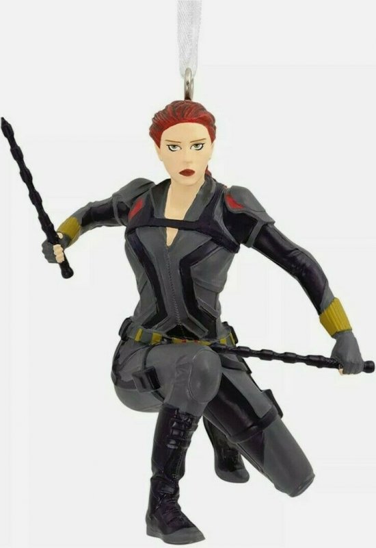 2020 Black Widow Marvel Christmas Tree Ornament Avengers Natasha Romanova 