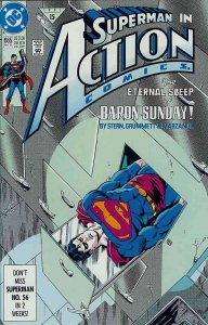 Action Comics #665 FN ; DC | Superman Baron Sunday