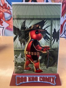 Do You Pooh The Walking Dead Pooh Zombie Green Virgin Variant by Marat Mychaels