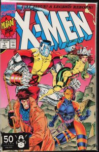 X-Men #1 Colossus and Gambit Cover (1991) X-Men [Key Issue]