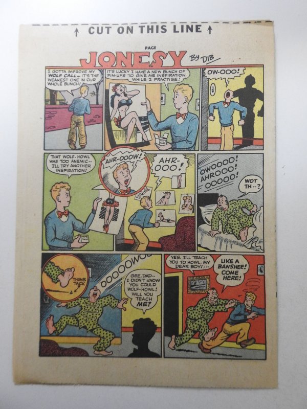The Spirit #246 (1945) Newsprint Comic Insert Rare!