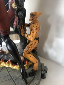 Lady Demon(2000) In Her Mirror Resin Statue| Eternal Toys|Chaos Comics| Not Used 699788201053