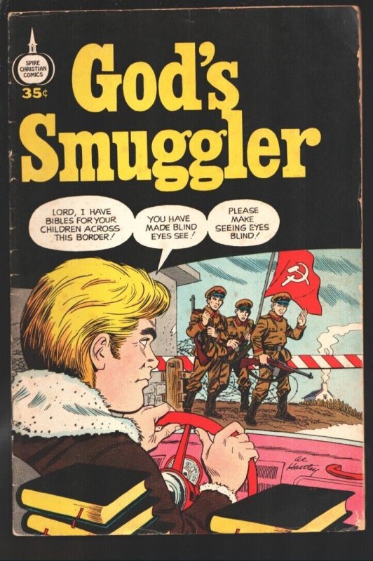 God's Smuggler-no # 1974-Fleming H. Revell Co.-Al Hartley art-Spire Christian...