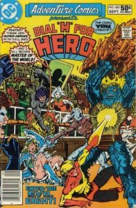 Adventure Comics #485 (Newsstand) FN ; DC | Dial H For Hero George Perez