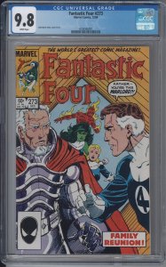 FANTASTIC FOUR 273 CGC 9.8 NM/M WP! 1st App NATHANIEL RICHARDS! NICE KEY! ??