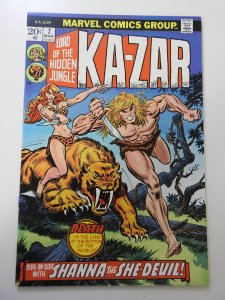 Ka-Zar #2 (1974) VF+ Condition! MVS intact!