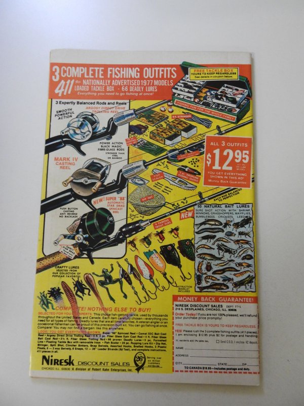 Ms. Marvel #6 (1977) VG/FN condition subscription fold