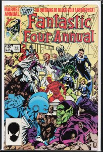 Fantastic Four Annual #18 Direct Edition (1984) Fantastic Four