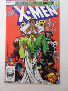 X-Men Annual #6 (1982) Storm as Vampire!! Great Book! Beautiful VF-NM Condition!