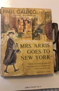 Mrs. ‘Arris goes to New York, 1960, vintage HCDJ GIFT?,w/bonus bookmark