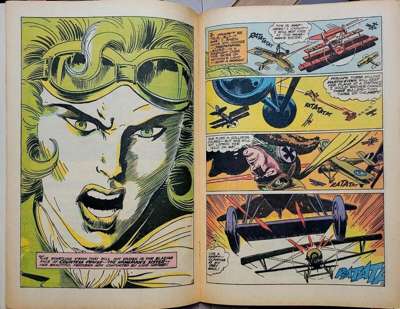 STAR-SPANGLED WAR STORIES #142 VG (DC 1969) ENEMY ACE VENGEANCE IS Joe Kubert