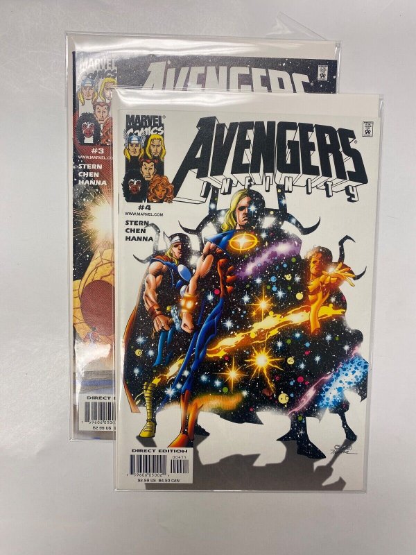 2 Avengers Infinity MARVEL COMICS #3 4 38 KM5