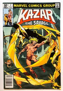 Ka-Zar the Savage #2 Newsstand (May 1981, Marvel) 4.5 VG+