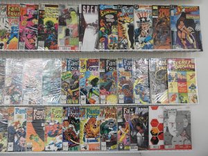 Huge Lot 120 Comics W/ Avengers, Fantastic Four, Blue Beetle+ Avg VF- Condition!