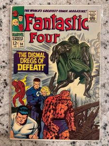 Fantastic Four # 58 VF- Marvel Comic Book Silver Surfer Thing Human Torch J980