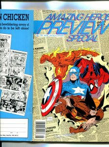 Amazing Heroes #170 - Early Todd McFarlane Cover (5.0/5.5) 1989