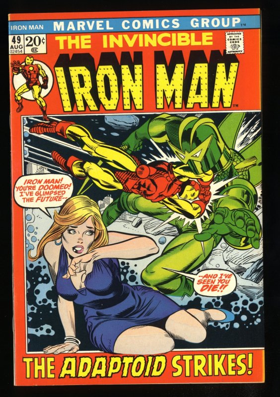 Iron Man #49 VF+ 8.5