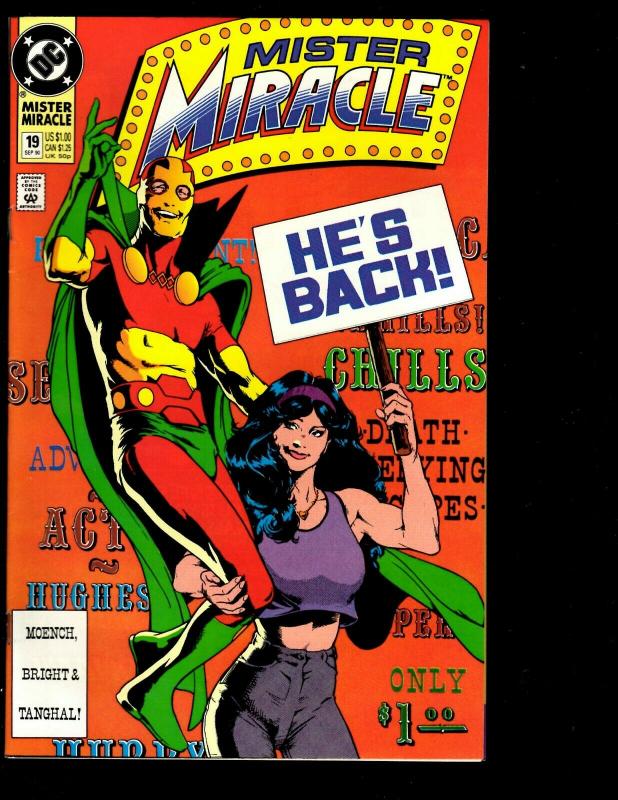 12 Mister Miracle DC Comic Books 26 25 21 19 18 17 11 10 9 8 7 6 Batman JF10