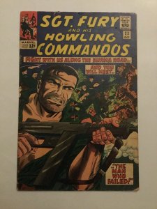 Sgt Fury And His Howling Commandos 23 V/fn Very Good/fine 5.0 Marvel