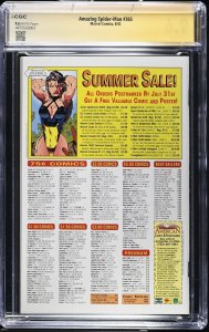 Amazing Spider-Man (1992) # 365 (CGC 9.6) Signed & Sketch Mark Bagley  * 1st App