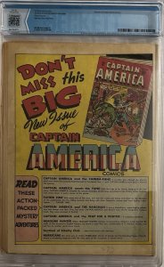 (1941) SUB MARINER COMICS #2 CBCS 1.5 Early Golden Age WW II Classic Cover!