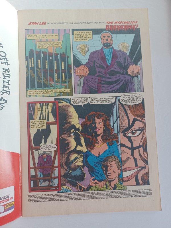 Darkhawk #50 - Last issue - 1995 - NM