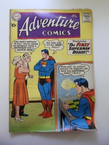 Adventure Comics #265 (1959) GD/VG Condition small moisture stains crayon bc