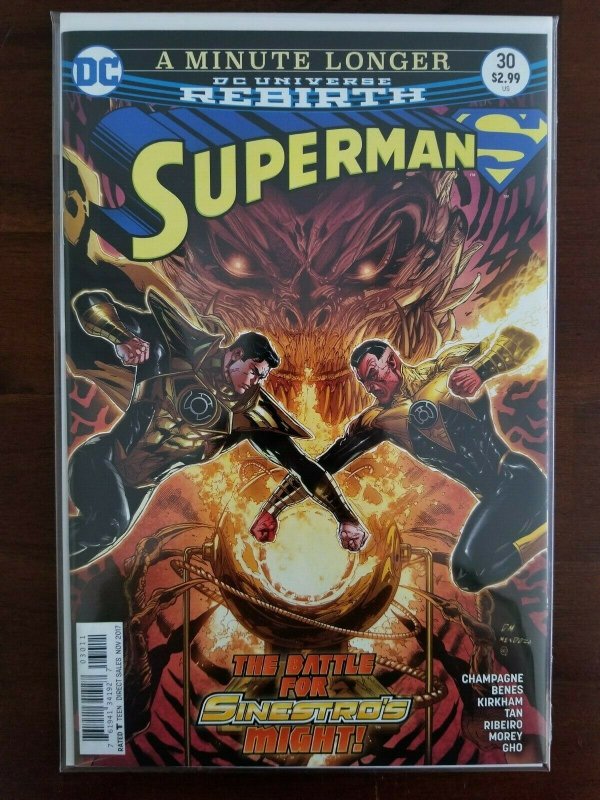 Superman 30 NM Sinestro DC Rebirth $2 Comic Bin Dive Combined Gemini Shipping