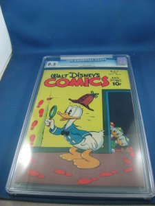 WALT DISNEY COMICS STORIES 56 CGC 8.5 BARKS  DELL 1945