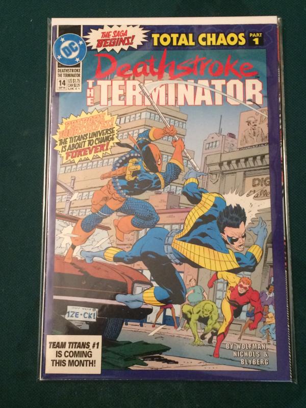 Deathstroke The Terminator #14 Total Chaos part 1