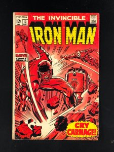 Iron Man #13 (1969) VG