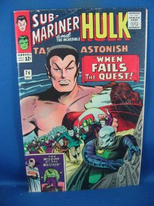 TALES TO ASTONISH 74  F HULK SUB MARINER 1965