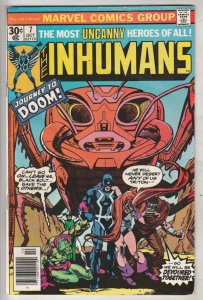 Inhumans, The #7 (Oct-76) FN+ Mid-High-Grade Black Bolt, Gorgon, Triton, Karn...