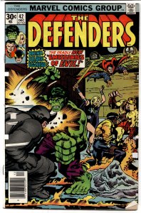 The Defenders #42 (1976) The Defenders