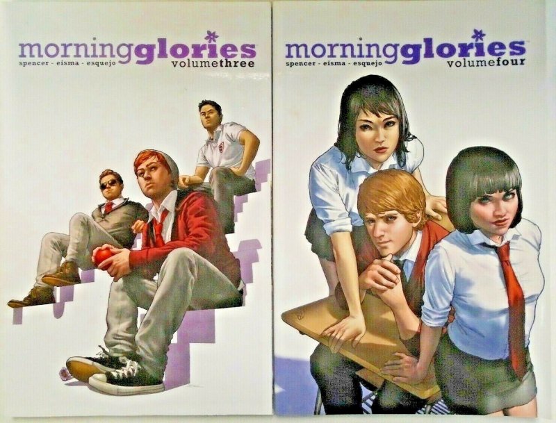 *Morning Glories TP 1-4, $53 Cover, 50% off!