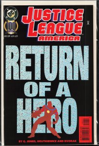 Justice League America #100 Holofoil Cover (1995) Justice League
