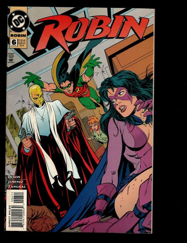 Lot Of 12 Robin DC Comics # 0 1 2 3 4 5 6 7 8 9 10 11 Batman Knightquest SM4